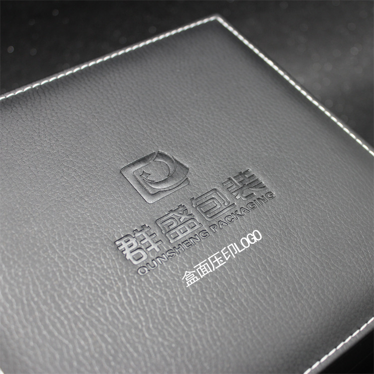 皮革手表盒烫黑金 皮革手表盒烫黑金